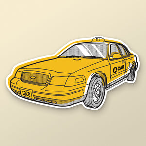 A Cab - Sticker