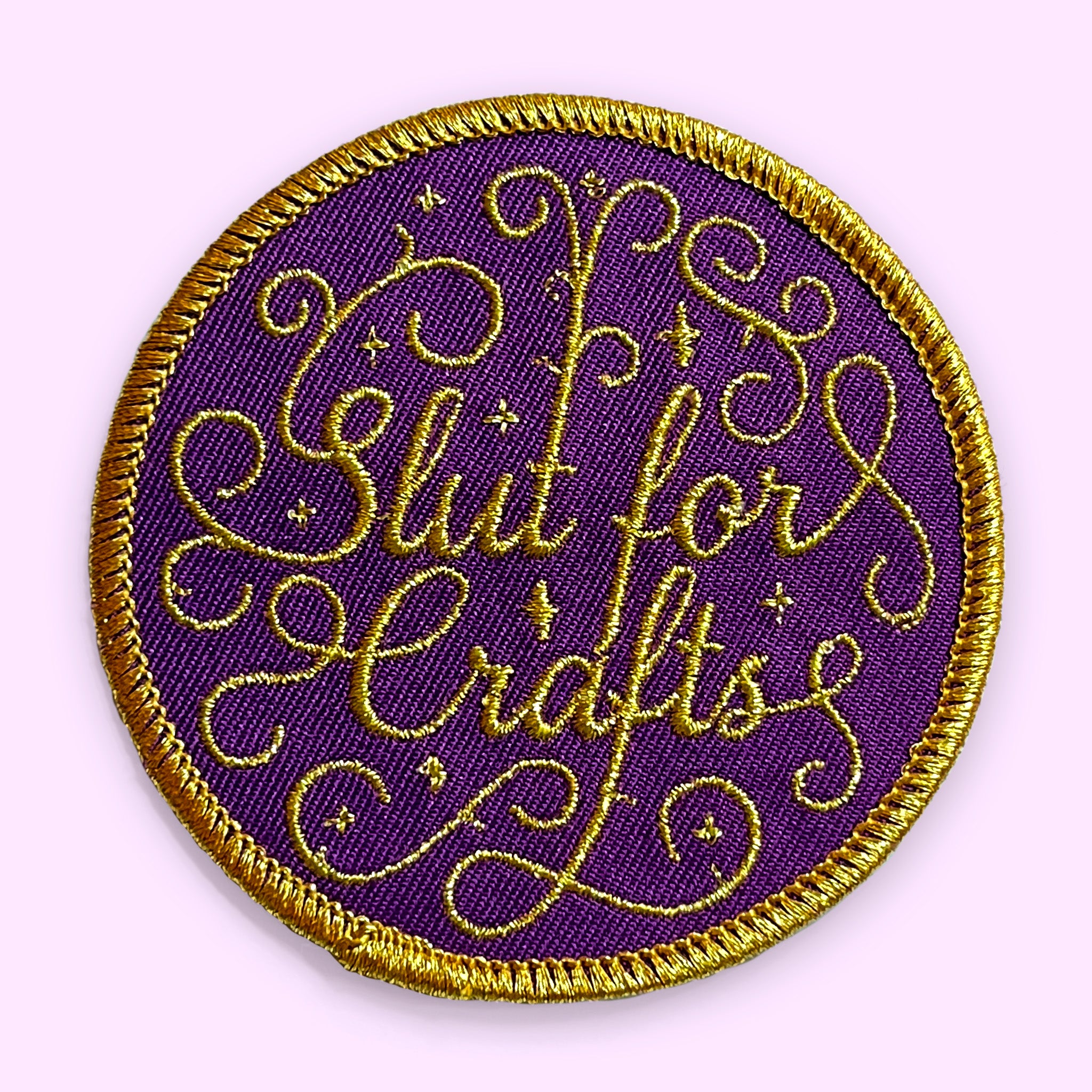 Slut For Crafts - Patch
